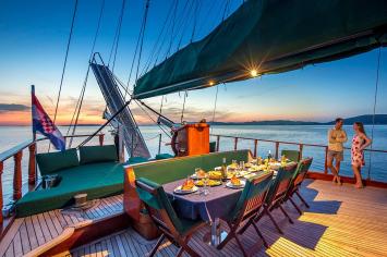 Gulet Queen of Adriatic Auenansicht