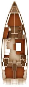 Bavaria Cruiser 51 Style Grundriss