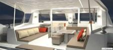 Yachtcharter Nautitech open 40 (4+3Cab 2WC) Salon