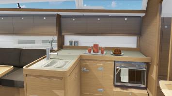 Dufour 390 Grand Large Innenansicht