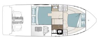 Sealine C330 Grundriss