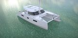 Yachtcharter Nautitech open 40 (4Cab 2WC) Deck Bug