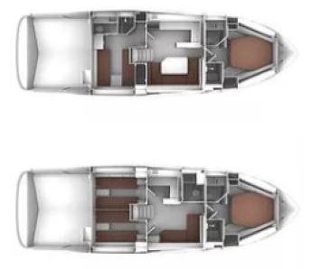 Bavaria S45 HT Grundriss