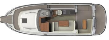 Nimbus 365 Coupe Grundriss