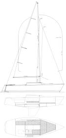 Albin Express Cruising Grundriss