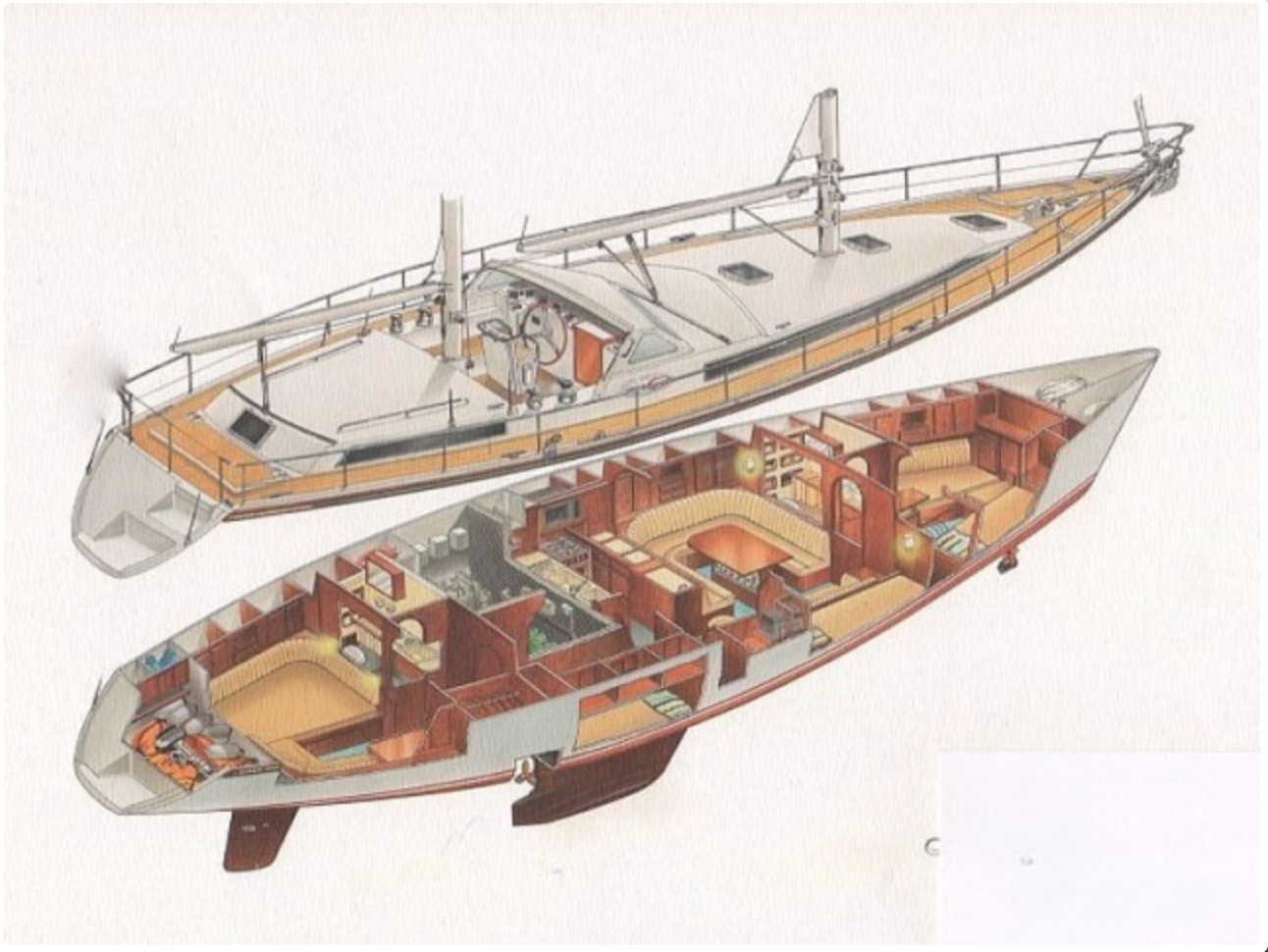 Amel-Super-Maramu-54-Grundriss Grundriss