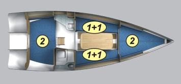 Maxus 24 evo Prestige Grundriss