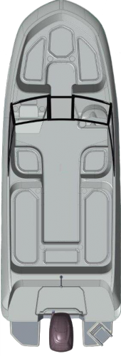 Bayliner Element E7 Grundriss