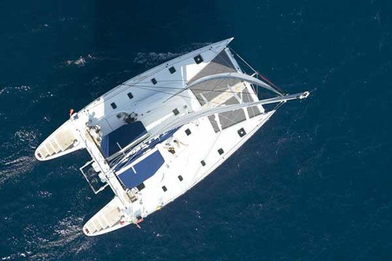 Yachtcharter Lagoon 570 (6 Kabinen, 4 Bäder) – Außenansicht