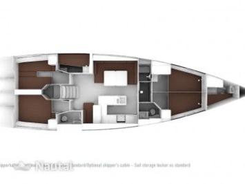 Bavaria Cruiser 56 Grundriss