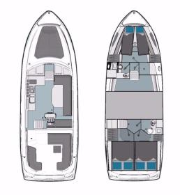 E40Sedan-layout Innenansicht
