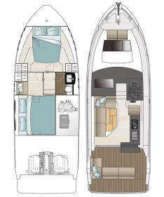 SealineC330-layout Innenansicht