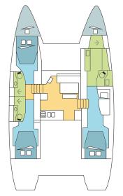 Lagoon46-32cab-layout Innenansicht