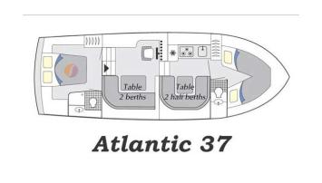 Atlantic 37 Grundriss