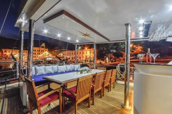 Gulet Luka Innenansicht