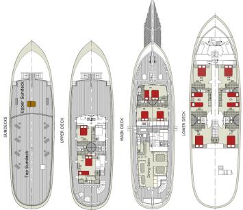 GuletCesarica-layout Innenansicht