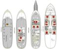 Yachtcharter GuletCesarica layout