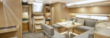 Dufour 530 Cab 6+1 Innenansicht