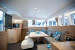 Yachtcharter lagoon 400 s2 4 cabin interior lounge