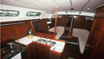 Oceanis Clipper 373 Innenansicht