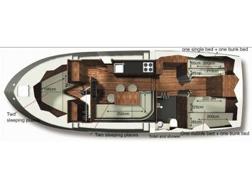 Husky Dane Grundriss