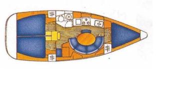 Sun Odyssey 34.2 Grundriss