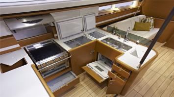 Jeanneau 57 Innenansicht