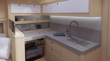 Dufour 470 Innenansicht