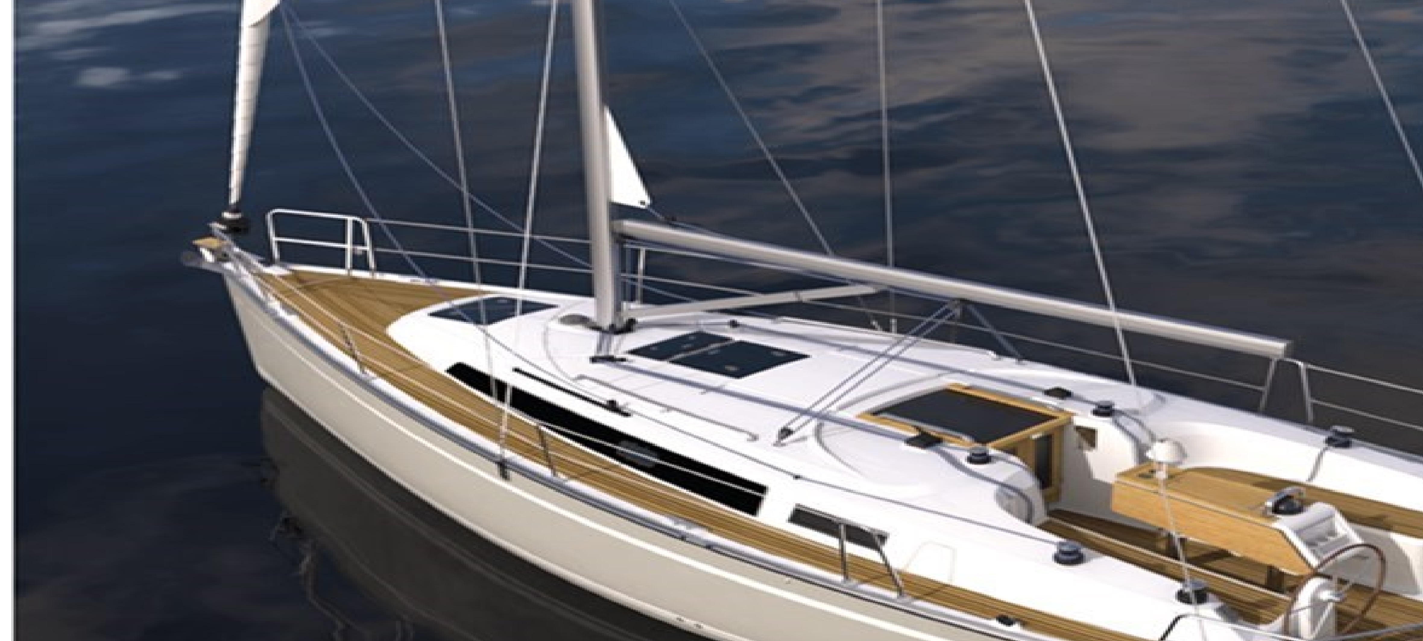 Yachtcharter Bavaria Cruiser 34 2 cab Front