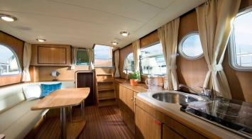 Linssen 34.9 AC Innenansicht