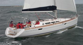 Außenansicht der Sun Odyssey 42i (3 Kabinen, 2 Bäder) Top Bild
