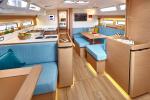 Yachtcharter Sun Odyssey 490 4 cab Salon