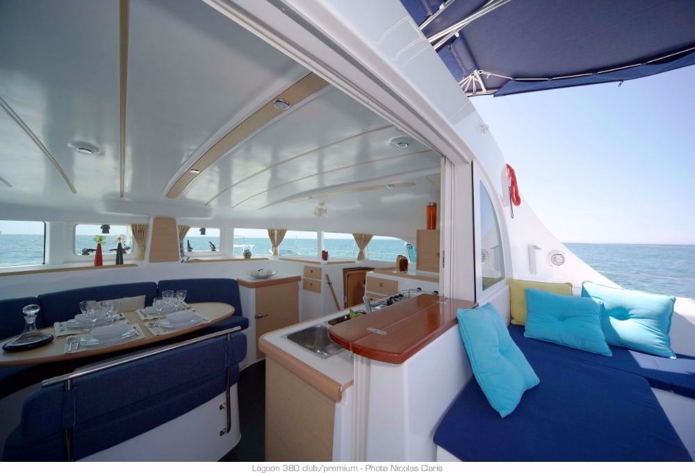 Yachtcharter Lagoon 380 cab 4 interior