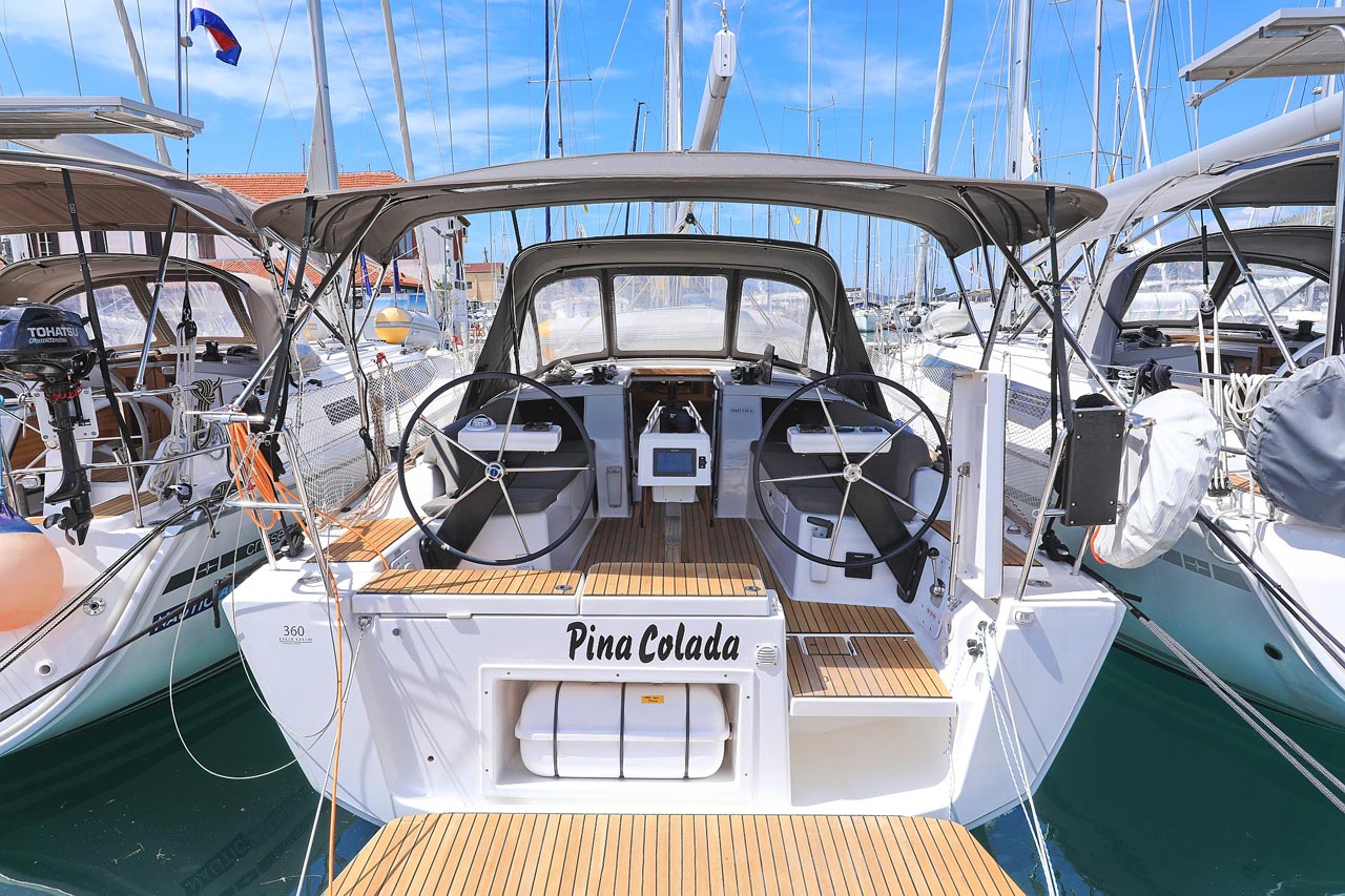 Yachtcharter Dufour360GL Pina Colada