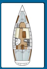 Hanse341-layout Innenansicht