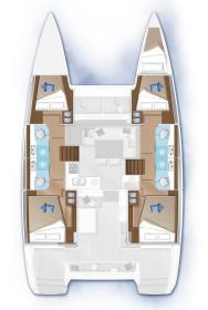 Lagoon40-41cab-layout Innenansicht