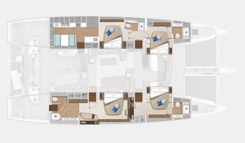 Lagoon Sixty 5 Grundriss