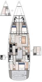 Jeanneau65-layout Innenansicht