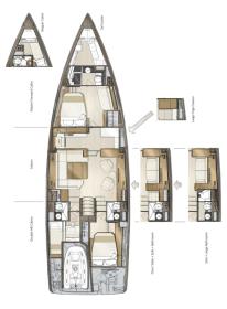 Jeanneau60-layout Innenansicht