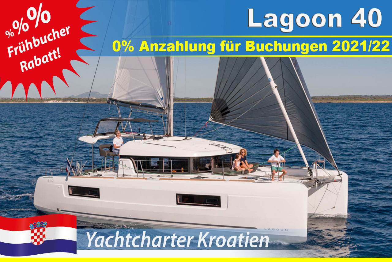 Yachtcharter Lagoon40 Infinity