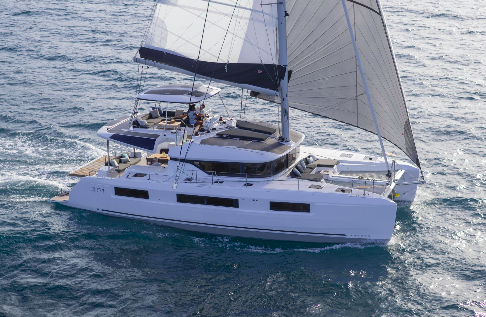 Yachtcharter Lagoon 51 6 cab hauptansicht 1