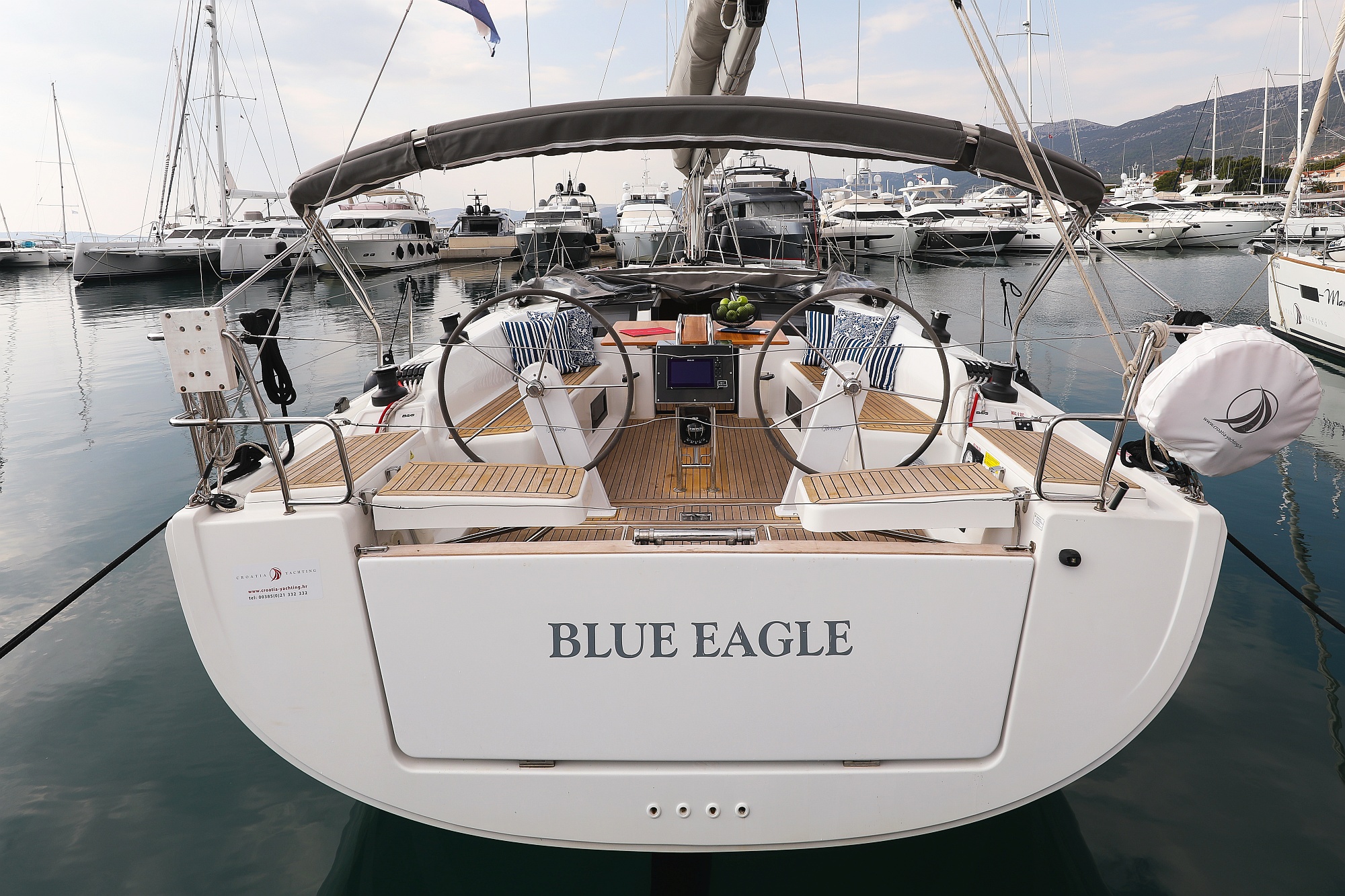Yachtcharter Hanse418 Blue Eagle