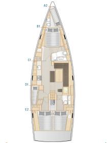 Hanse508-layout Innenansicht