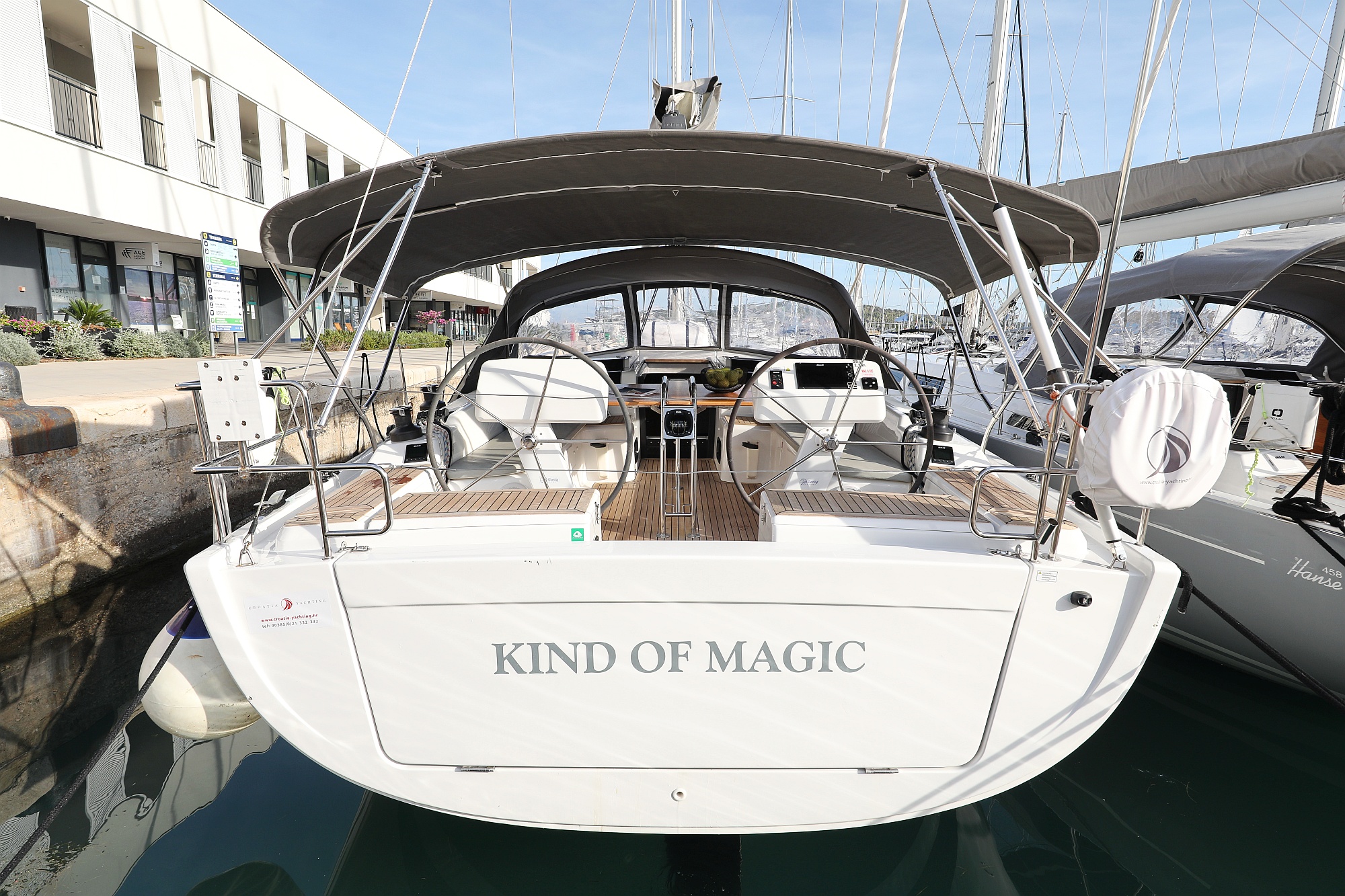 Yachtcharter Hanse458 Kind of magic