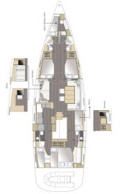 Jeanneau64-4cab-layout Innenansicht