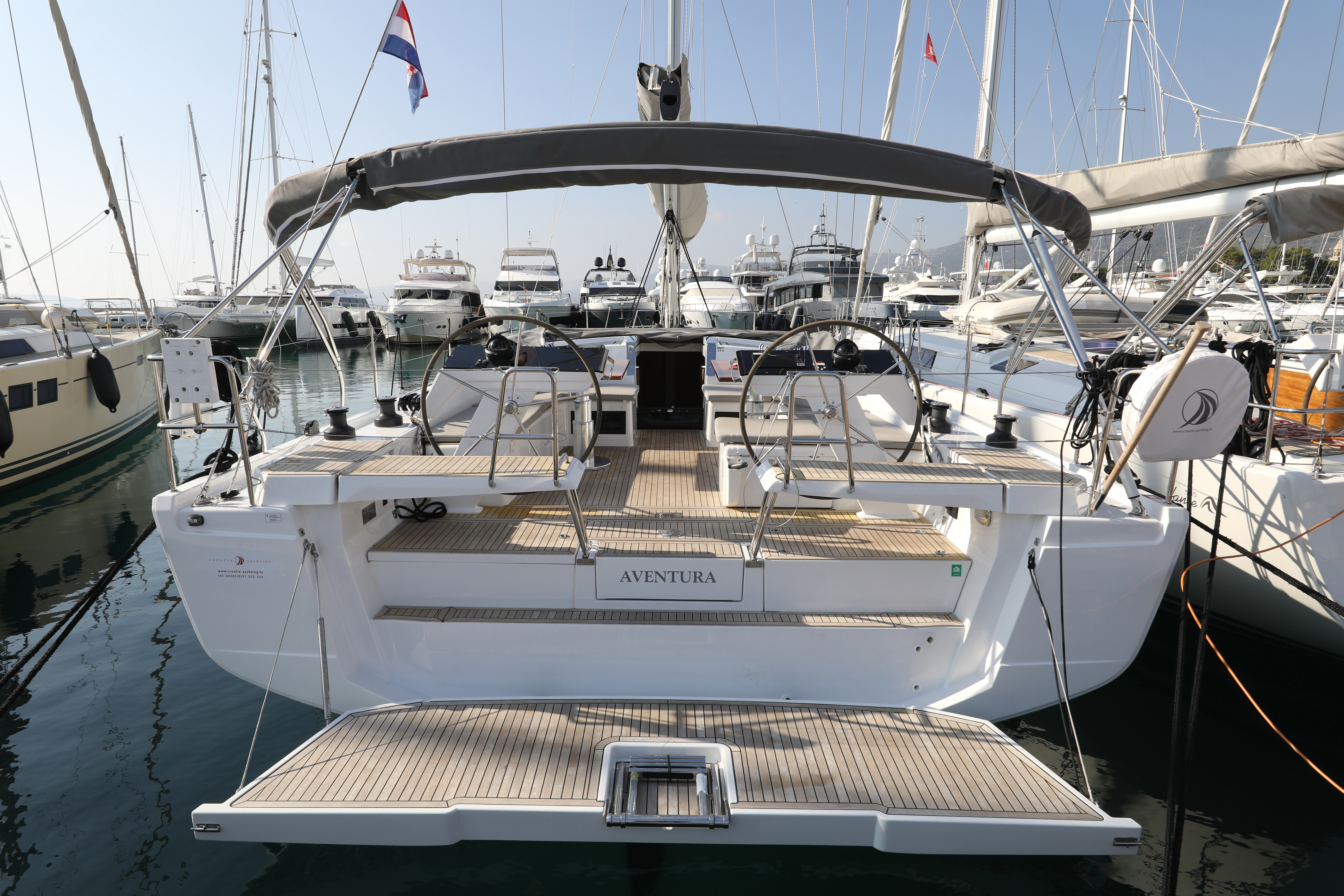 Yachtcharter Hanse460 Aventura