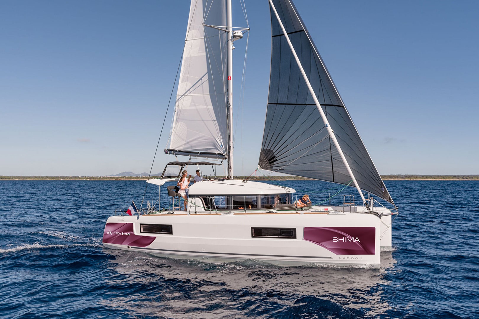 Yachtcharter Lagoon40 41cab Shima