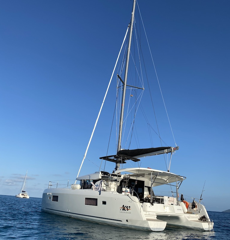 Yachtcharter Lagoon42 Take it easy