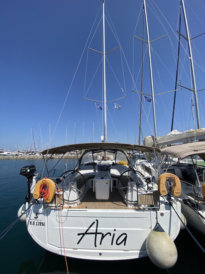 Yachtcharter Oceanis40 Aria