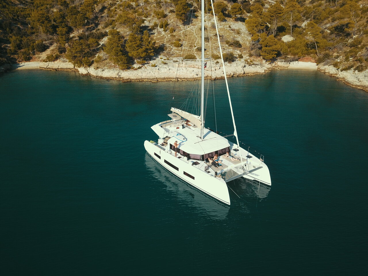 Yachtcharter Dufour48Catamaran Seaven
